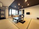 【Cタイプ】シャワー付き和室 海側のお部屋となります。
