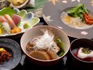 海鮮焼きプラン「大分県産かぼす鰤の炊き合わせ」