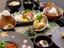 海鮮焼きプラン「活鮑の天婦羅」