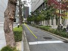 京阪線 渡辺橋駅 4番出口 経路B 信号を渡った後、まっすぐお進みください