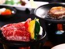 グレードアップ一例■黒毛和牛&アワビ