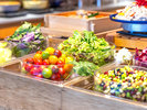 美と活力をチャージする「シェフ特製・島野菜の総菜サラダ」