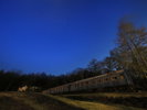 【ブルートレイン広場】当館の向かいにある広場でも写真を撮ったり、愛犬と散歩したりできます!