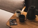 客室にはコーヒーセットもご用意しております