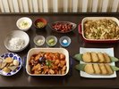 【朝食】静岡名物(黒はんぺんフライ、富士宮焼きそば、静岡おでん、釜揚げしらす)
