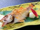 のどぐろ塩焼き