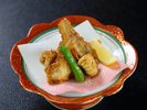 別注料理:のとふぐ唐揚げ
