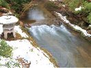 冬の庭園(粟津川)