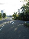 【第三駐車場】加賀方面から第三駐車場へは、この角を右折してください。