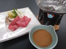 四季会席【秋】 牛しゃぶしゃぶ