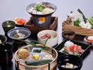 【夏の基本会席料理(一例)】