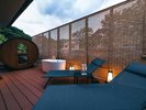 【竹】バルコニーで専用サウナを堪能する贅沢。