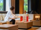 ホテル1Fにある「サダハル・アオキ・パリ 烏丸御池店」のスイーツをアフタヌーントランクでご用意します。