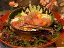 【夕食バイキング】海鮮船盛 季節と仕入れにより内容は変わります。※イメージ