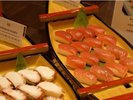【夕食バイキング】にぎり寿司 季節と仕入れにより内容は変わります。※イメージ