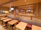 ■1Fレストラン「季の庭」 広々118席ございます♪