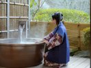 完全プライベートな露天風呂はいつでもご利用いただけます。