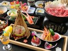 冬のことほぎ膳より。冬の美味をじっくりいただく美味少量会席。