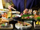 一つ一つ、こだわりのお料理をじっくりとご堪能ください。