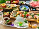 【夏の上州味覚会席】器にもこだわった、季節を感じる美しいお料理です。