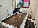 砂風呂洗浄
