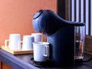 お部屋で手軽に本格コーヒーをお楽しみいただけます