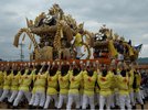 【竹田の秋祭り:地区ごとに特色のある神輿】