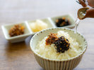 【朝食】ビュッフェ 出汁茶漬け