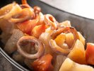 【朝食ビュッフェ】地元のメニューが人気です「イカ大根」