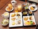 和洋52種類の朝食ビュッフェ(盛り付け例)