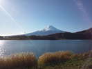秋晴れの富士山