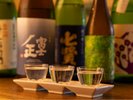 山梨の銘酒を飲み比べ「利き酒セット」