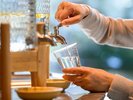 昼は爽やかに、夜はゆったりと。時間ごとに楽しめるラウンジドリンクをご用意しております