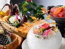 【特選熊野会席】伊勢海老やクエ、熊野牛など紀州の旬を味わう、スイートルーム限定の会席です(料理例)