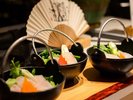 ディナーバイキングではクエ鍋など日替わりで地元食材の小鍋をお楽しみください