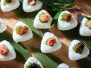 【朝食バイキング】7月〜色々な具材が楽しめる握りたてのおにぎりをお楽しみください