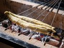 【鰻の白焼き】紀州備長炭で皮は香ばしくパリッと中はふわっと香ばしく焼き上げております。