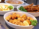 ■朝食バイキング 揚げ物やウィンナー