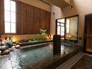 ■男性大浴場(露天風呂)※天然温泉「鶴舞の湯」