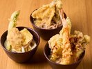 楽しみ方いろいろ 天丼、天ぷらうどん・そば