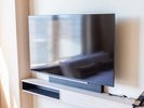 〇●4K50型液晶テレビ(全室)〇● ミラーリング視聴も可能です