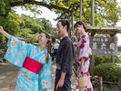 【周辺観光】兼六園を着物で散策