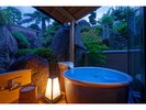 246号室 客室露天風呂