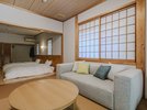 《本館》露天風呂付き和洋室Bタイプ(涼)