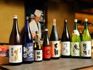 「志古津」では北の大地で造られた地酒を多種ご用意しております。