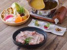 しゃぶしゃぶ北海道コースは、ソロ活にもオススメ!ひとりしゃぶしゃぶをお楽しみください