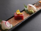 *【夕食一例】姉妹館・御幸荘花結びでお召し上がりいただきます