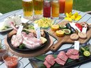 牛豚鶏の3種のブランド肉がメイン