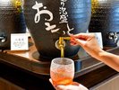 三種の泡盛も無料で飲み放題