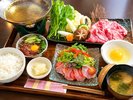 大人気の夕食セットメニュー